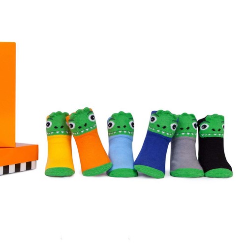 Trumpette baby dino socks pack - baby,